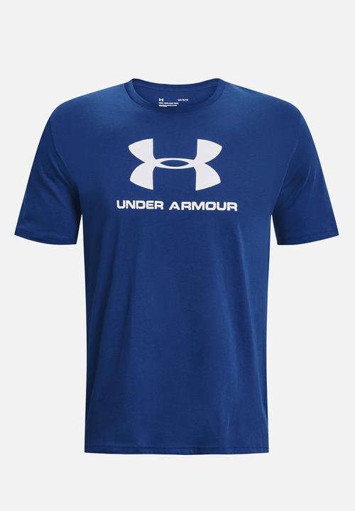 Under Armour - Ua sportstyle logo short sleeve - blue mirage