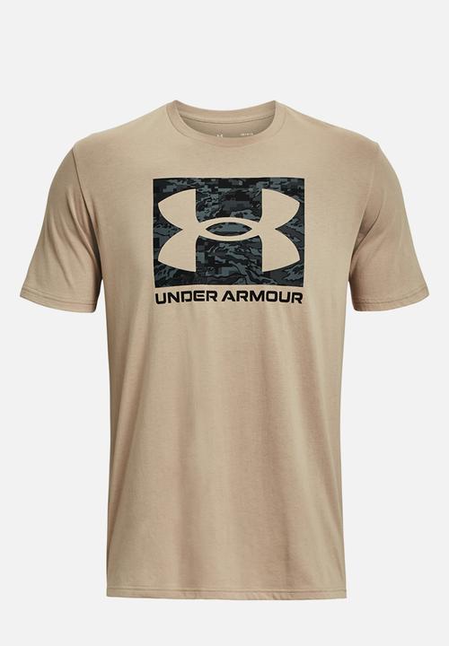 Under Armour - Ua abc camo boxed logo short sleeve - sahara