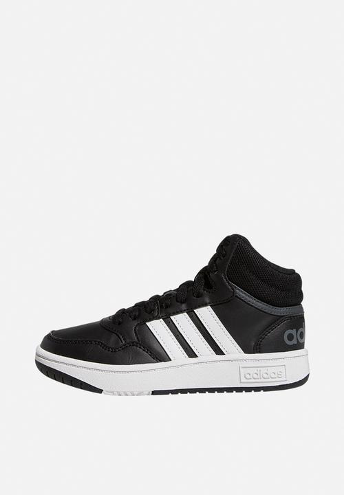 adidas Originals - Hoops mid 3.0 k - core black/ftwr white/grey six