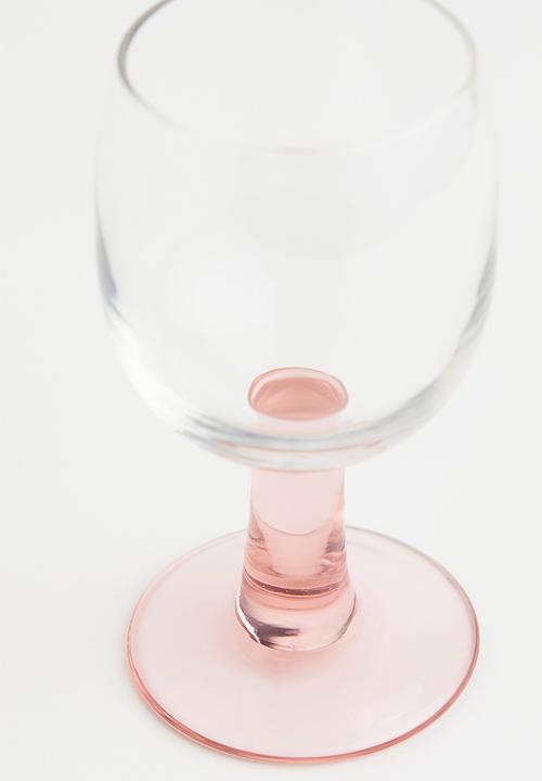 H&M - Wine glass - light pink