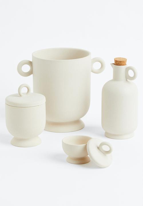 H&M - Kitchen utensil holder - light beige