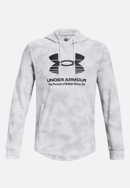 Under Armour - Ua rival terry novelty hoodie - white