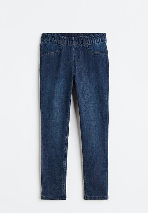 H&M - Denim jeggings - dark denim blue