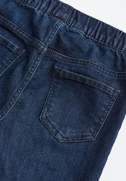 H&M - Denim jeggings - dark denim blue