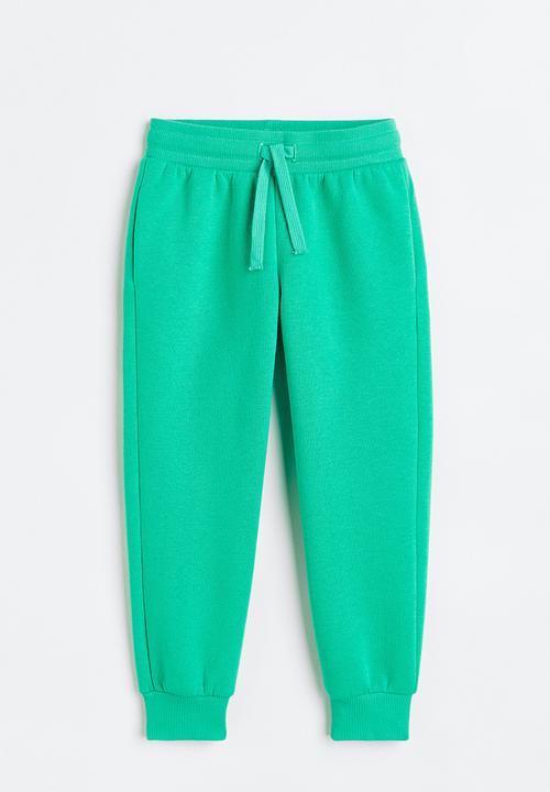 H&M - Brushed-inside joggers - green