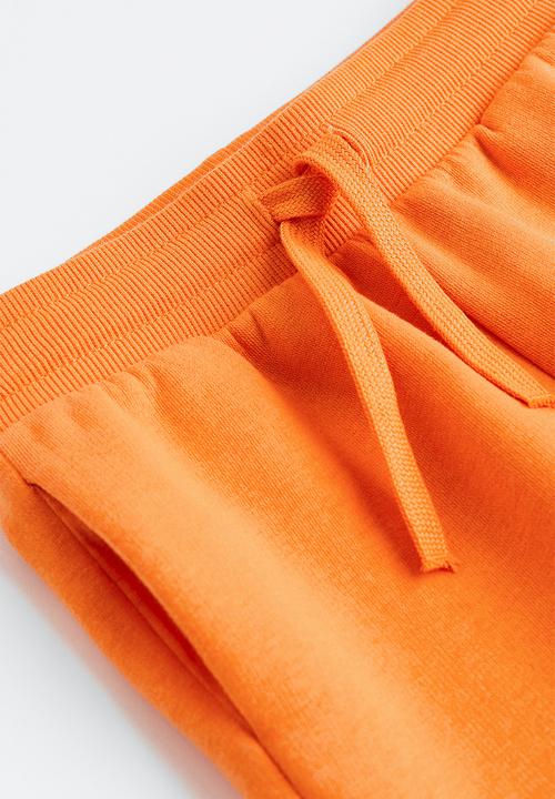 H&M - Brushed-inside joggers - orange