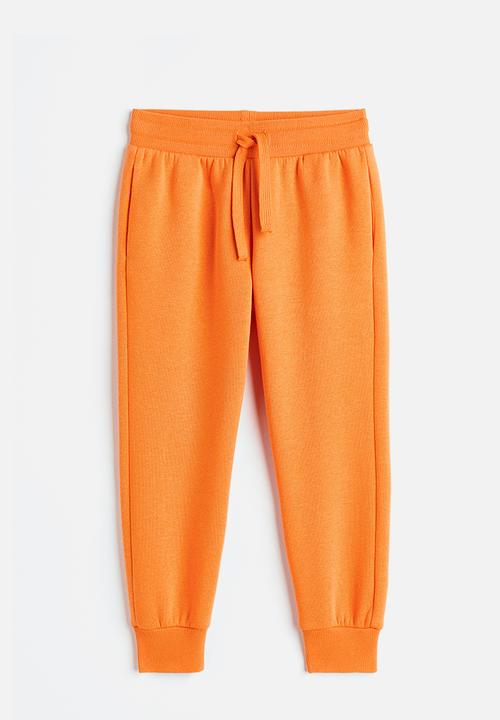H&M - Brushed-inside joggers - orange