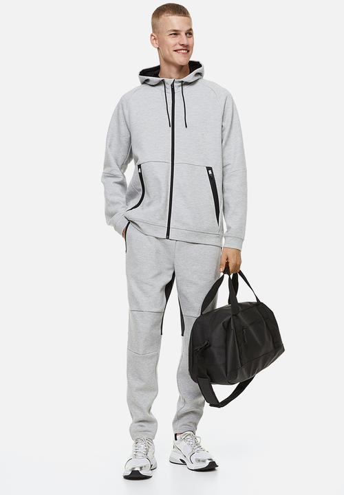 H&M - Drymove™ sports joggers - light grey marl