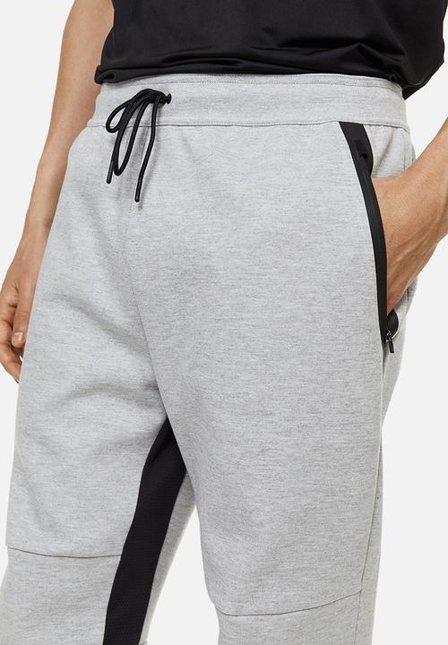 H&M - Drymove™ sports joggers - light grey marl