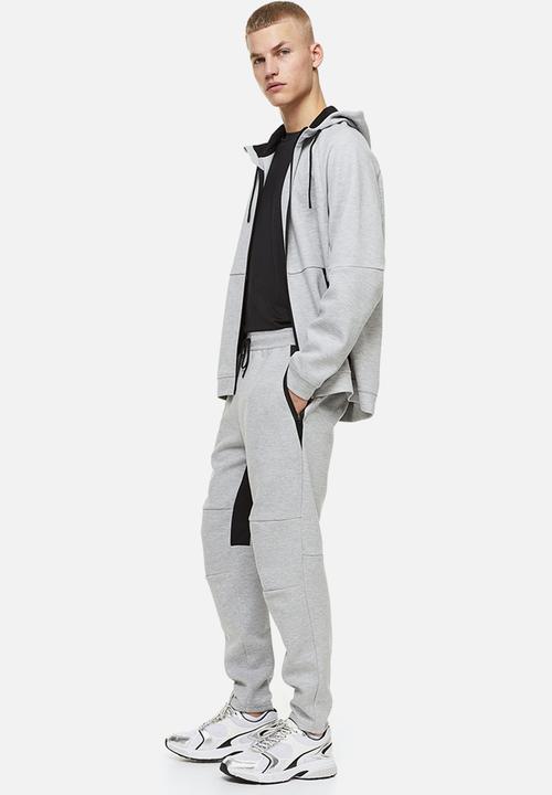 H&M - Drymove™ sports joggers - light grey marl