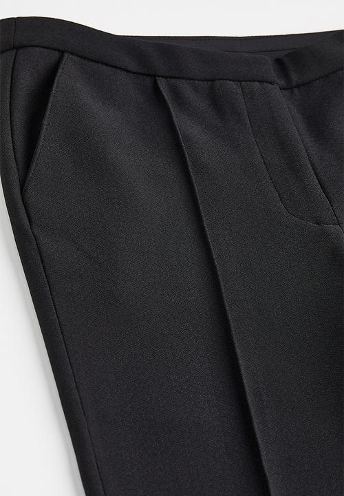 H&M - Flared trousers - black