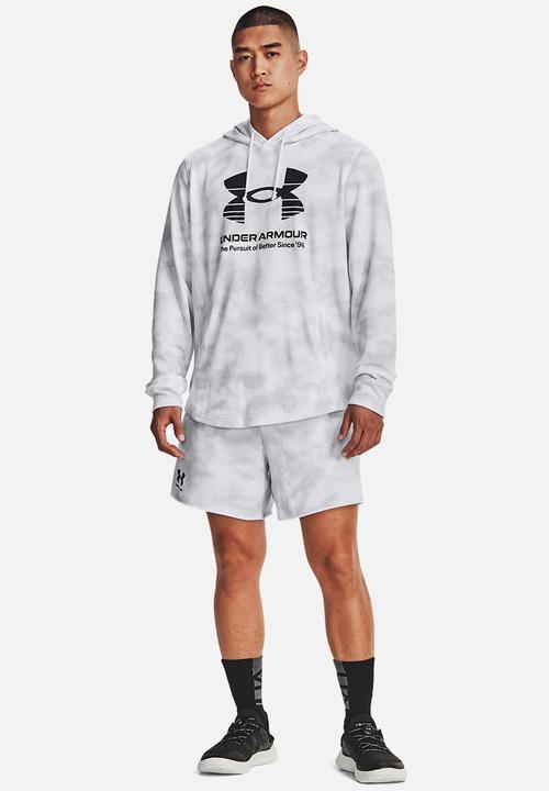Under Armour - Ua rival terry novelty hoodie - white