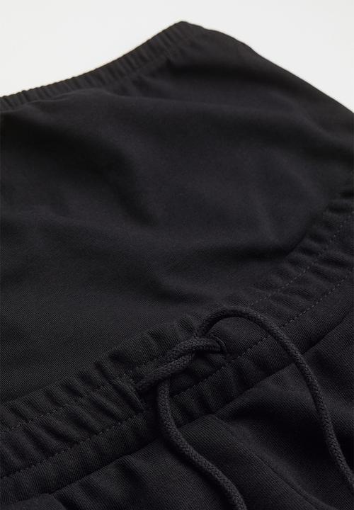 H&M - Mama sweatshirt shorts - black
