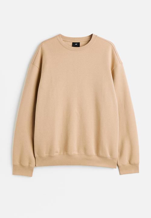 H&M - Relaxed fit sweatshirt - beige