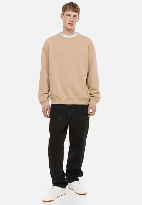 H&M - Relaxed fit sweatshirt - beige