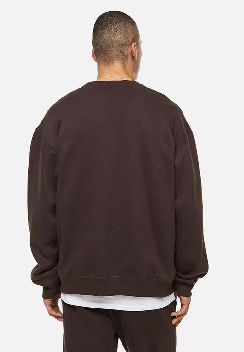 H&M - Relaxed fit sweatshirt - dark brown