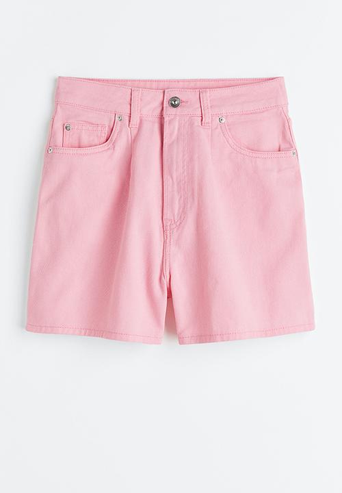 H&M - Twill shorts - light pink