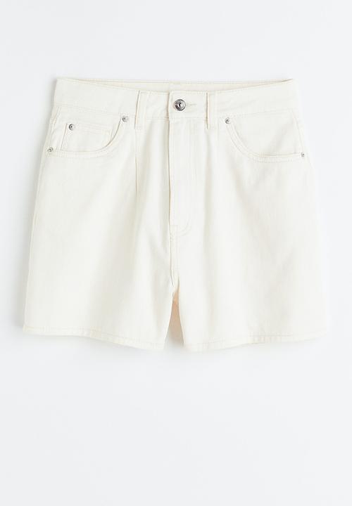 H&M - Twill shorts - cream