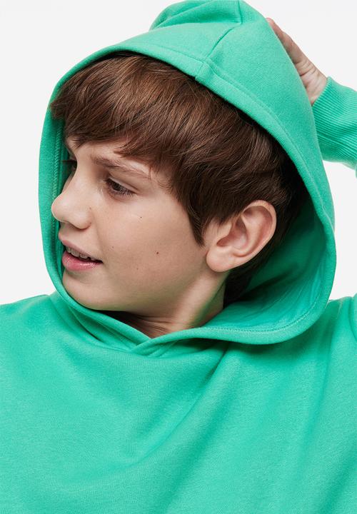 H&M - Oversized hoodie - bright green