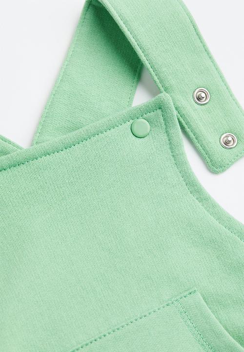 H&M - Cotton dungarees - light green