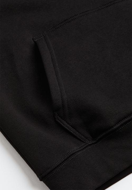 H&M - Oversized printed hoodie - black playstation 