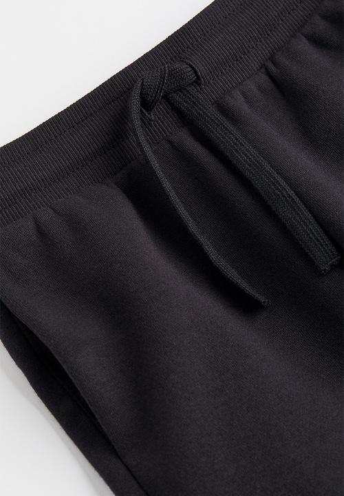 H&M - Brushed-inside joggers - black