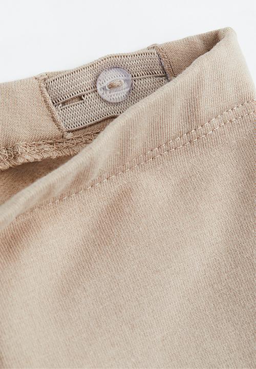 H&M - Brushed-inside leggings - beige/bunnies