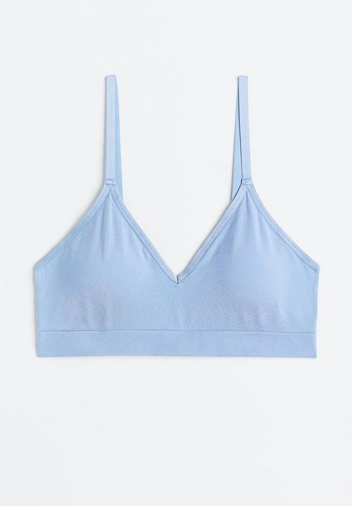 H&M - Padded bra - light blue