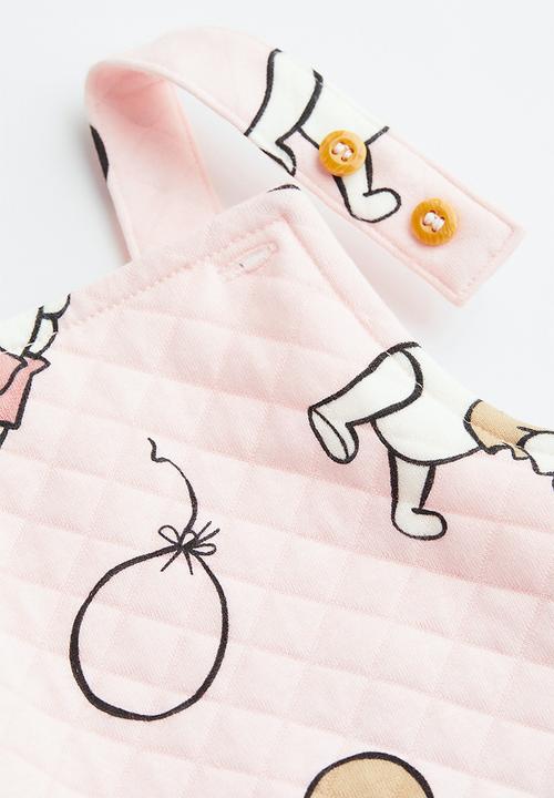 H&M - 2-piece printed set - light pink/winnie the pooh