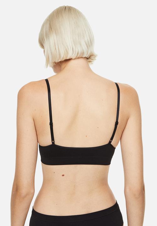 H&M - Padded bra - black