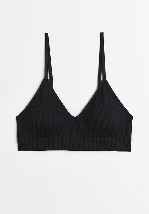 H&M - Padded bra - black