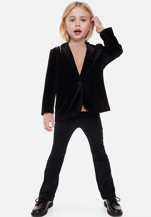 H&M - Flared leggings - black