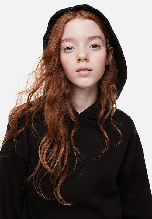 H&M - Oversized hoodie - black