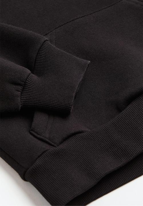 H&M - Oversized hoodie - black