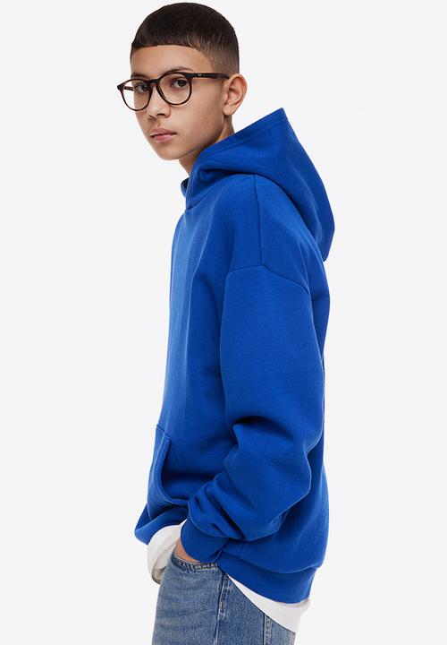 H&M - Oversized hoodie - bright blue