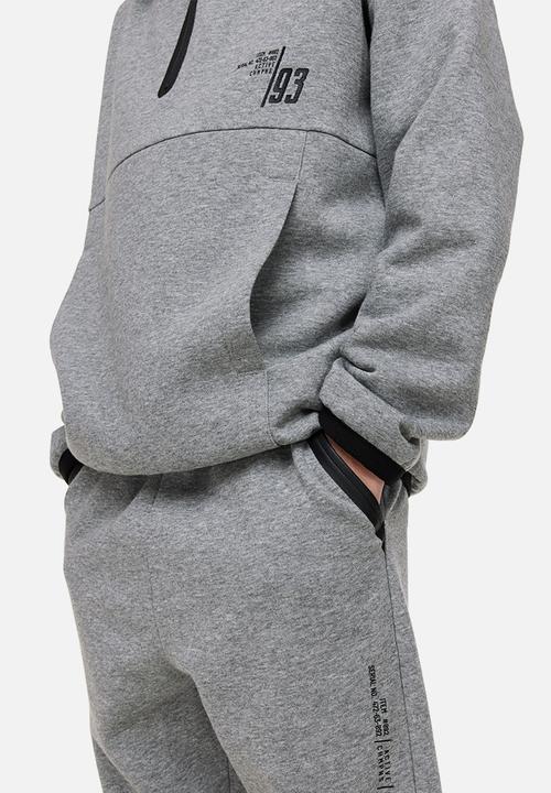 H&M - 2-piece sweatshirt set - grey marl