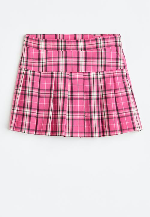 H&M - Twill skirt - multi,pink
