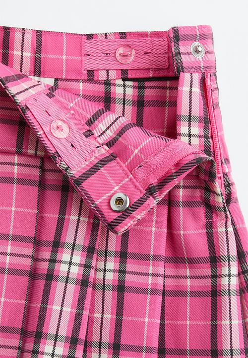 H&M - Twill skirt - multi,pink