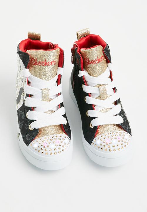 Skechers - Twi-Lites - black & gold