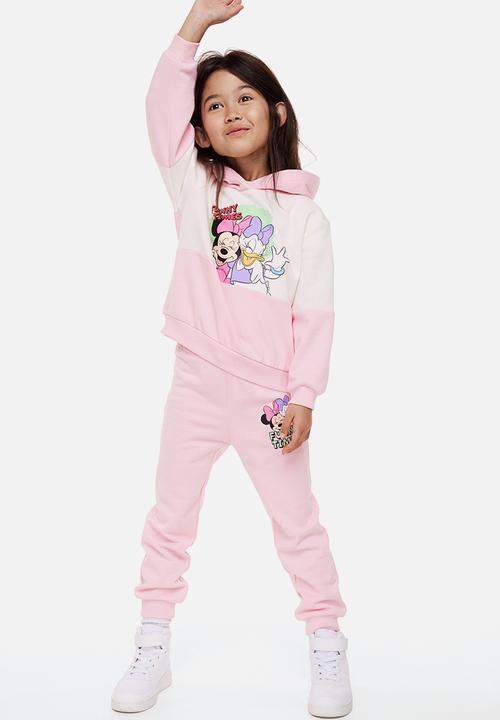 H&M - 2 Piece printed sweatshirt set - pink