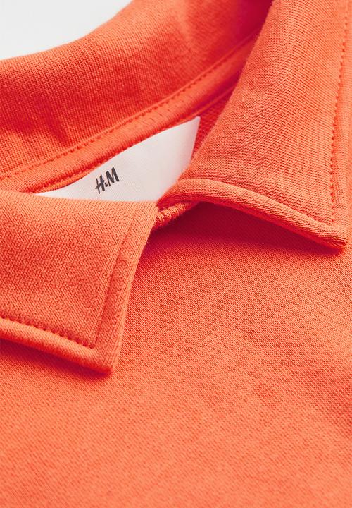 H&M - Boxy-style sweatshirt - orange