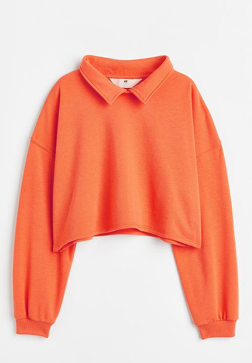 H&M - Boxy-style sweatshirt - orange