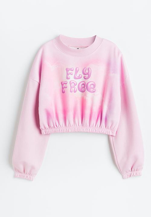 H&M - Boxy sweatshirt - pink