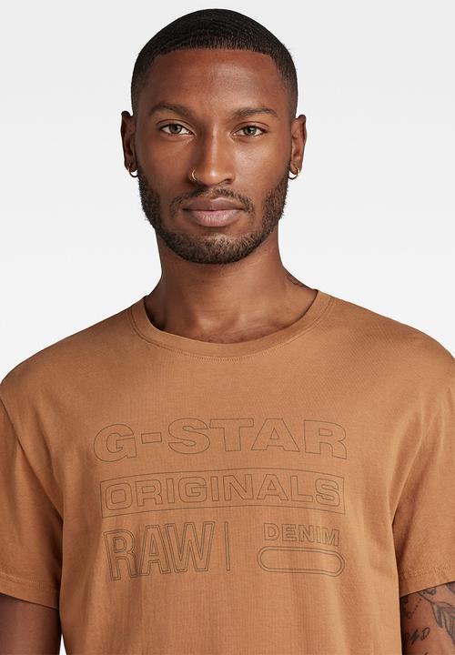 G-STAR - Originals r t compact jersey i o - chipmunk