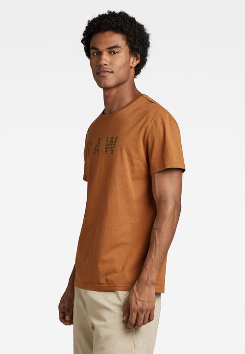 G-STAR - Raw r t compact jersey i o - chipmunk