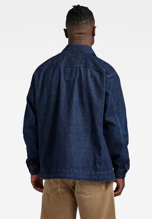 G-STAR - Us navy shanorak jondal denim r - worn in waterfront