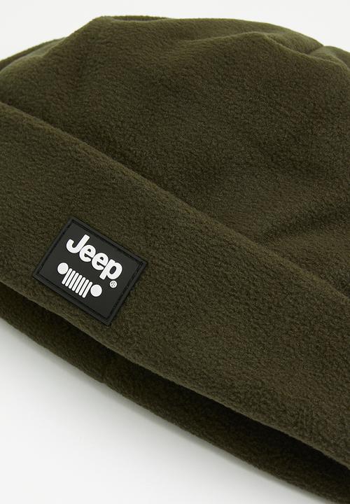 JEEP - Polar fleece beanie - olive