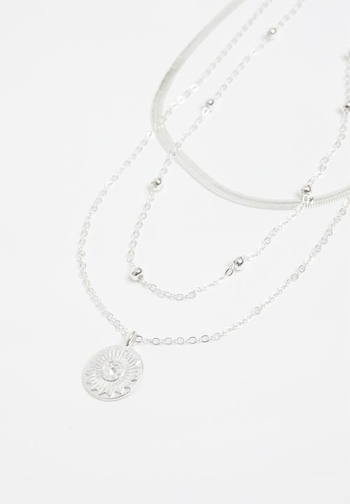 Superbalist - Piper layered necklace - silver