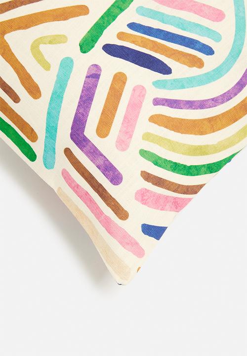 Sixth Floor - Vanillo cushion cover - multi