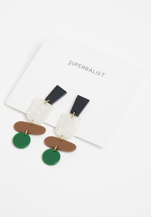 Superbalist - Blair stud earrings - multi